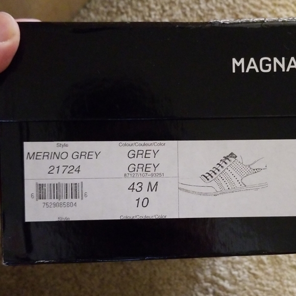 Magnanni Merino Grey size 10 - Picture 6 of 6